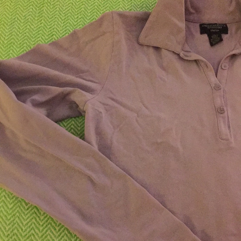 Purple button down - Picture 5 of 6